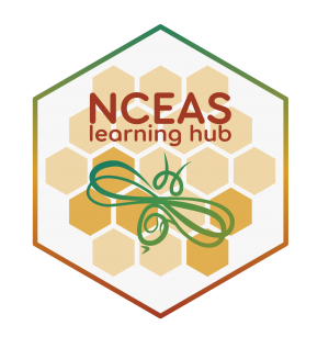NCEAS Learning Hub Hex Sticker